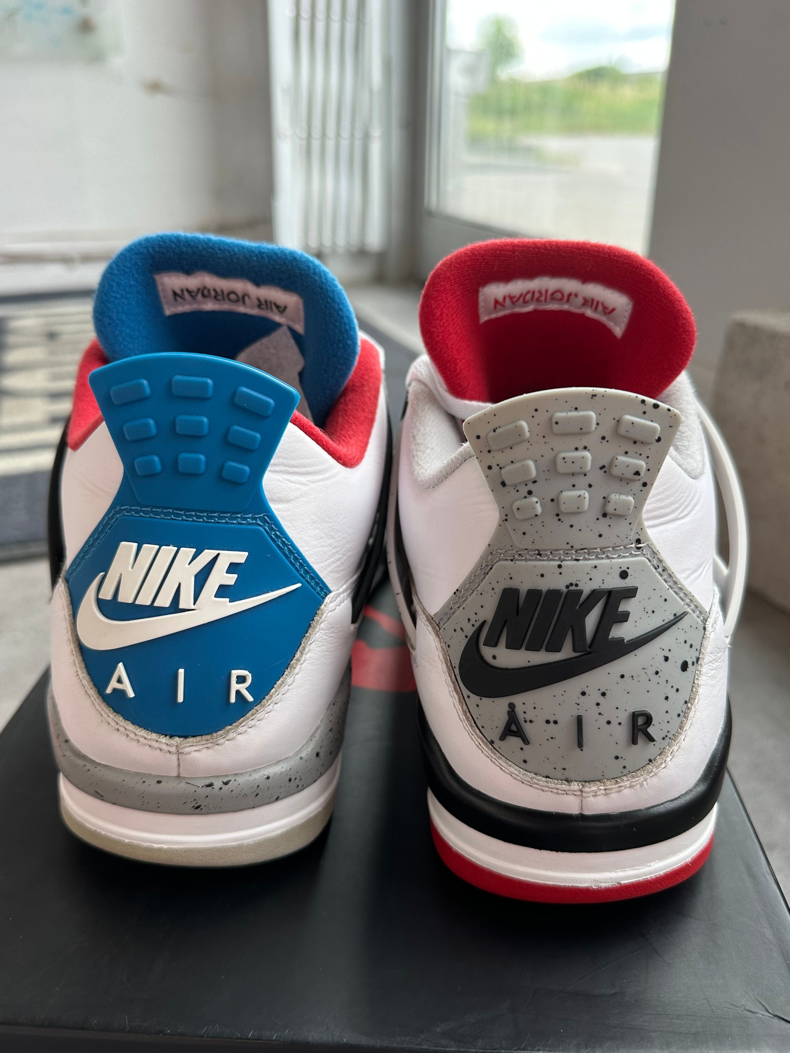 Jordan 4 Retro What The, pre-owned, US Men's 10.5 – photo 6 of 7