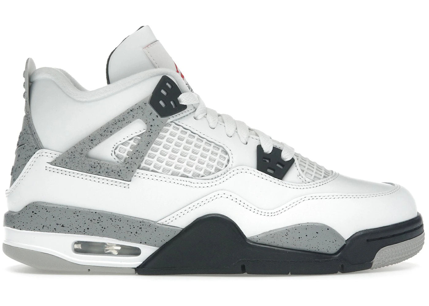 Jordan 4 Retro White Cement (2025) (GS), brand new