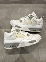 Jordan 4 Retro White Oreo (2021), pre-owned, US Men's 12 – photo 2 of 7