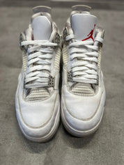 Jordan 4 Retro White Oreo (2021), pre-owned, US Men's 12 – photo 6 of 7