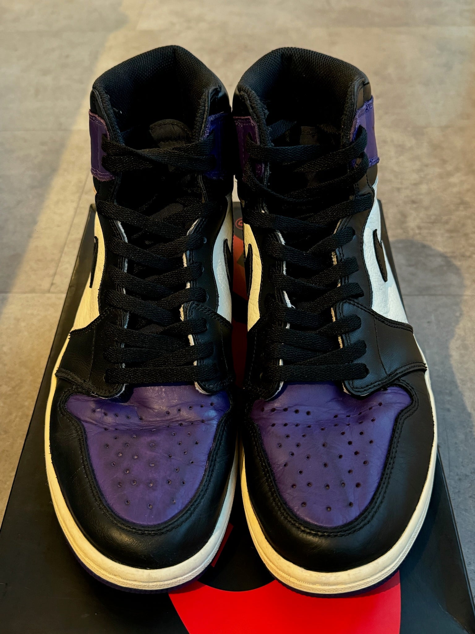 Jordan 1 Retro High Court Purple (Preowned Size 11.5)