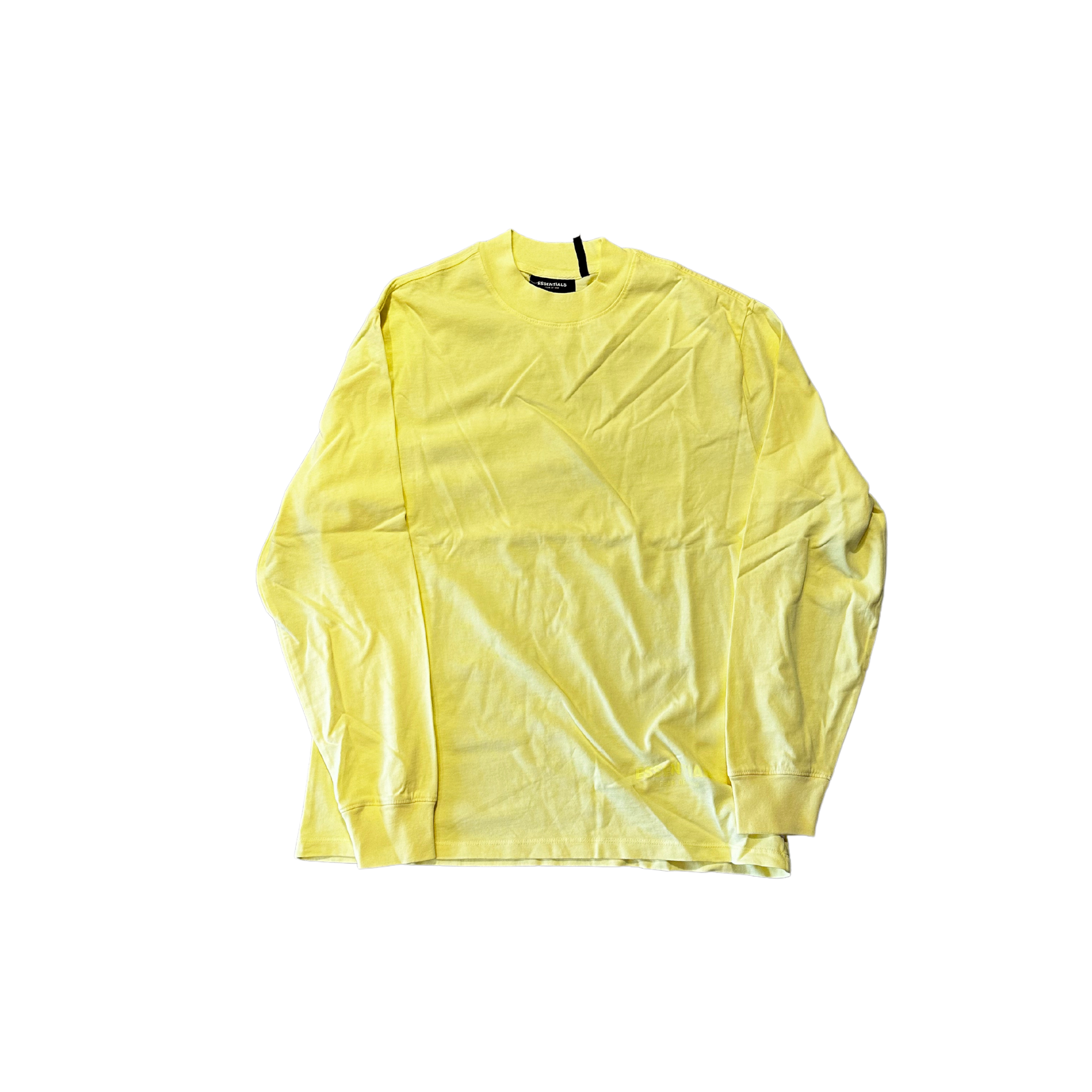 Fear of God Essentials Yellow/Lemonade L/S T-Shirt (FW19)