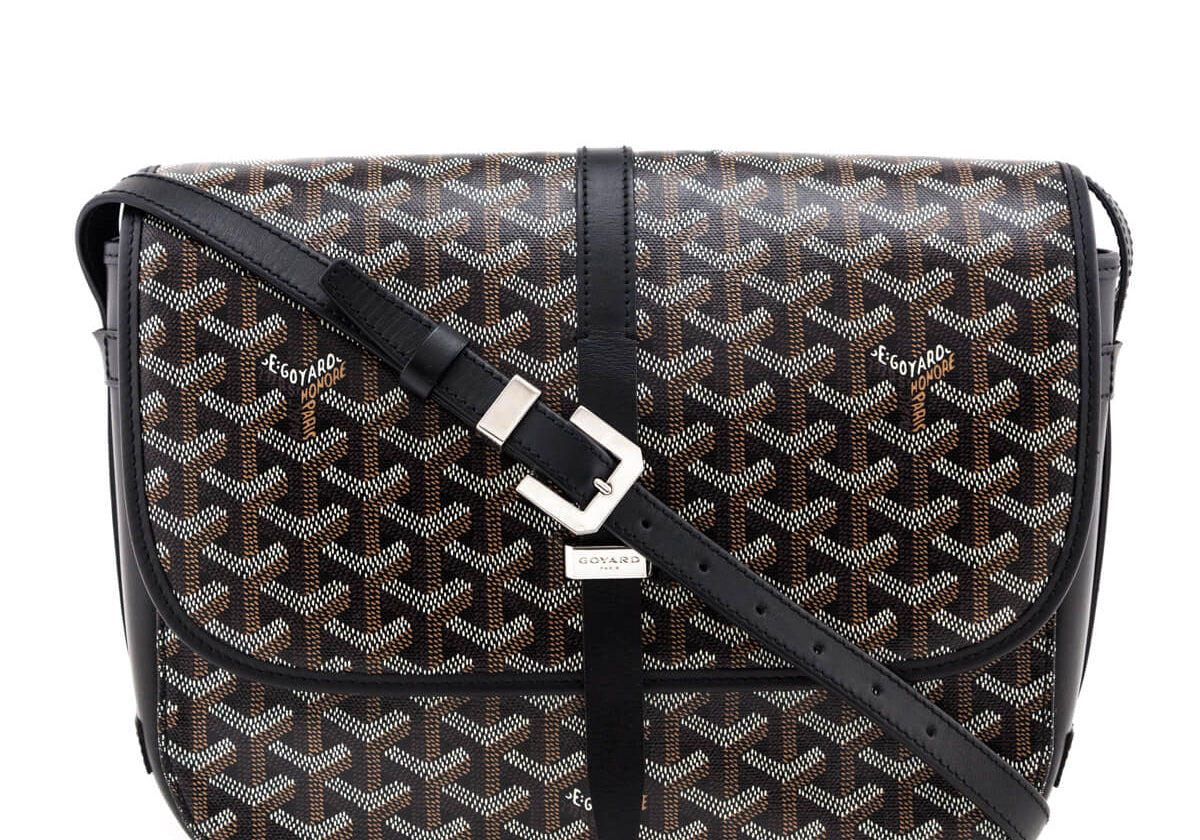 Goyard Belvedere MM Black (Lightly Used)