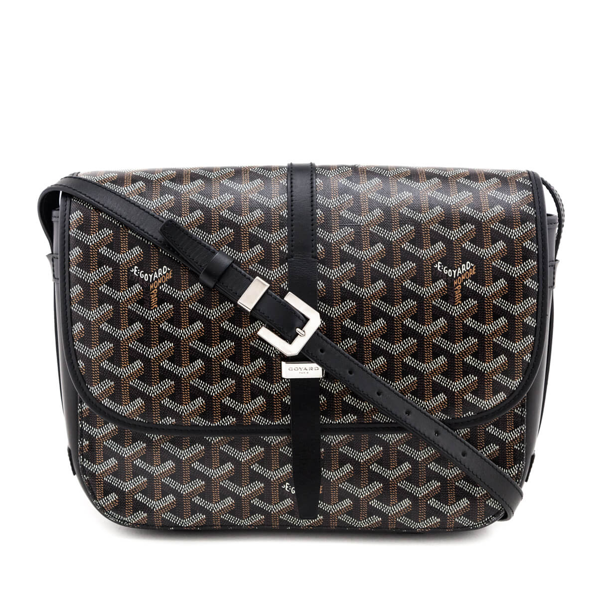 Goyard Belvedere MM Black (Lightly Used)