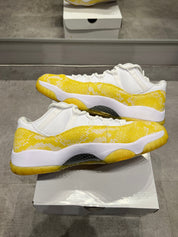 Jordan 11 Retro Low Yellow Snakeskin (W) (Preowned)