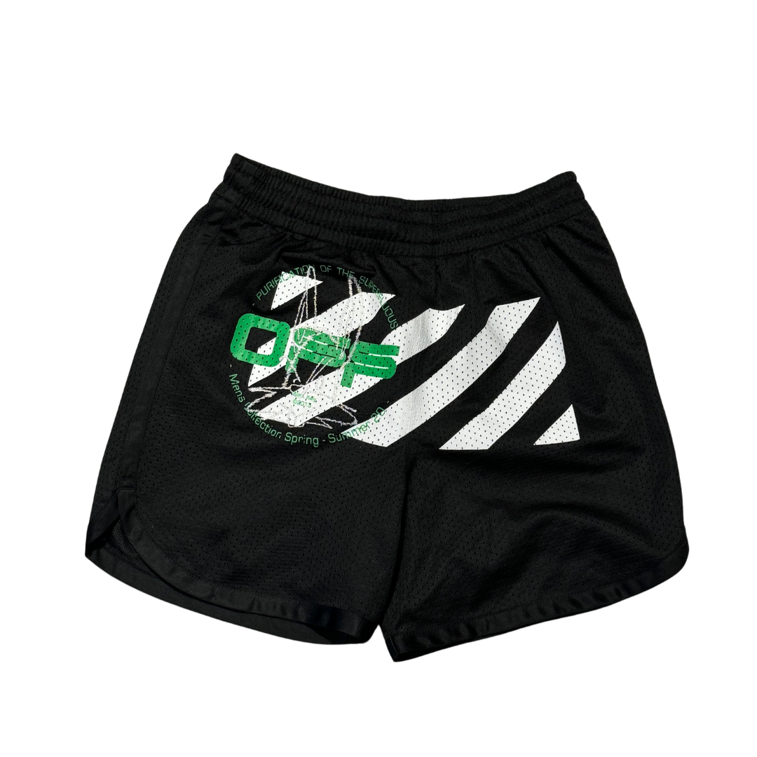 Off-White Harry The Bunny Mesh Shorts