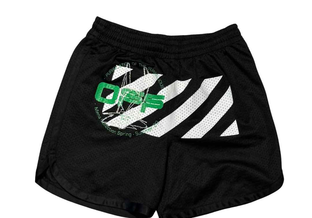 Off-White Harry The Bunny Mesh Shorts