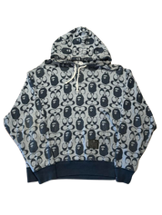 Bape X Coach Pullover Hoodie Grey (Preowned)