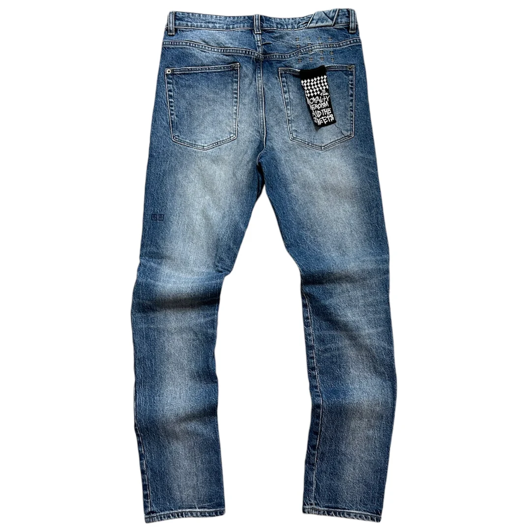 Ksubi Chitch Nostalgia Trashed Blue Denim Jeans (Preowned)