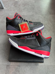 Jordan 3 Retro Crimson (Preowned Size 10.5)