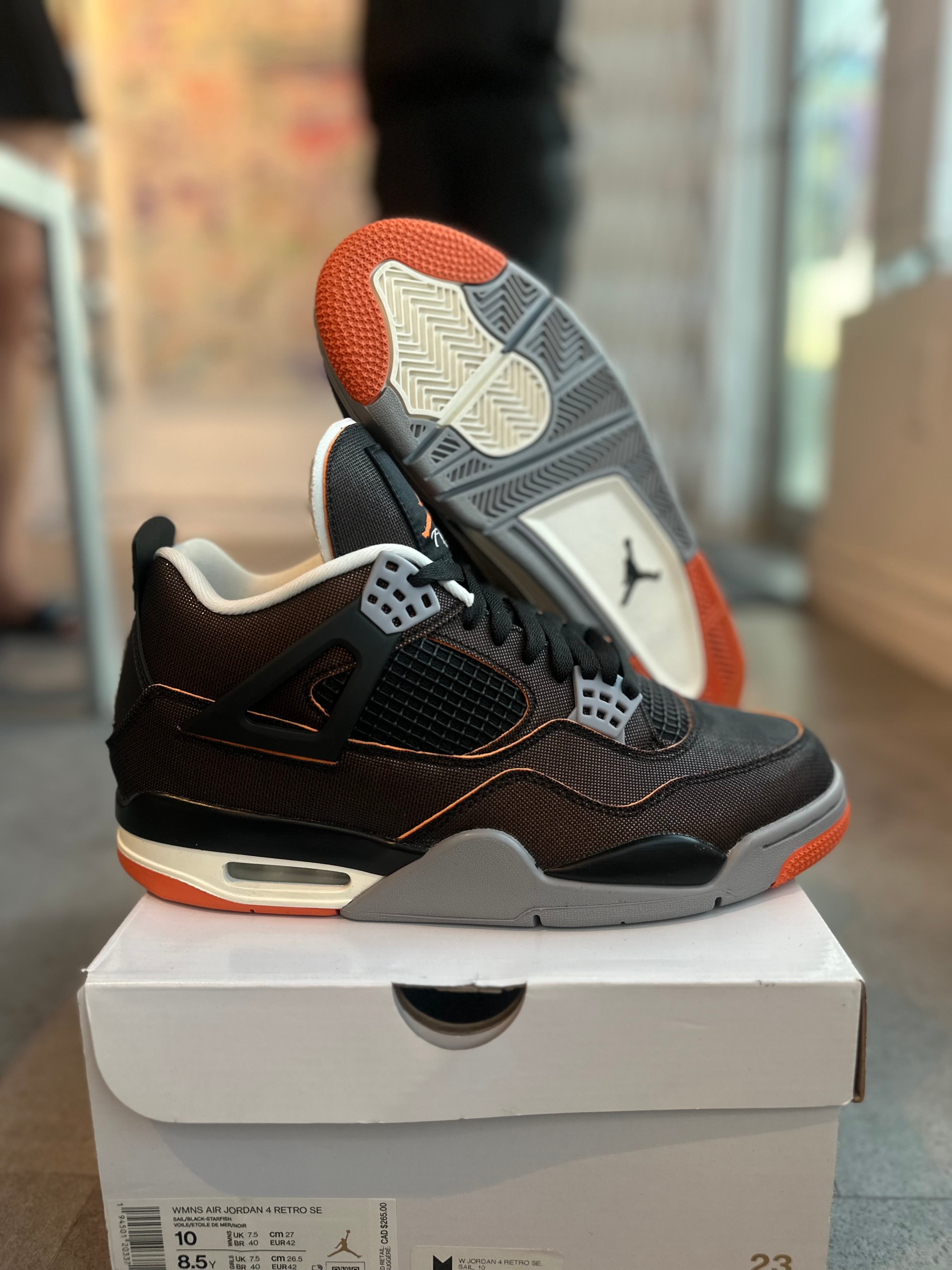 Jordan 4 Retro Starfish (W) (Preowned)