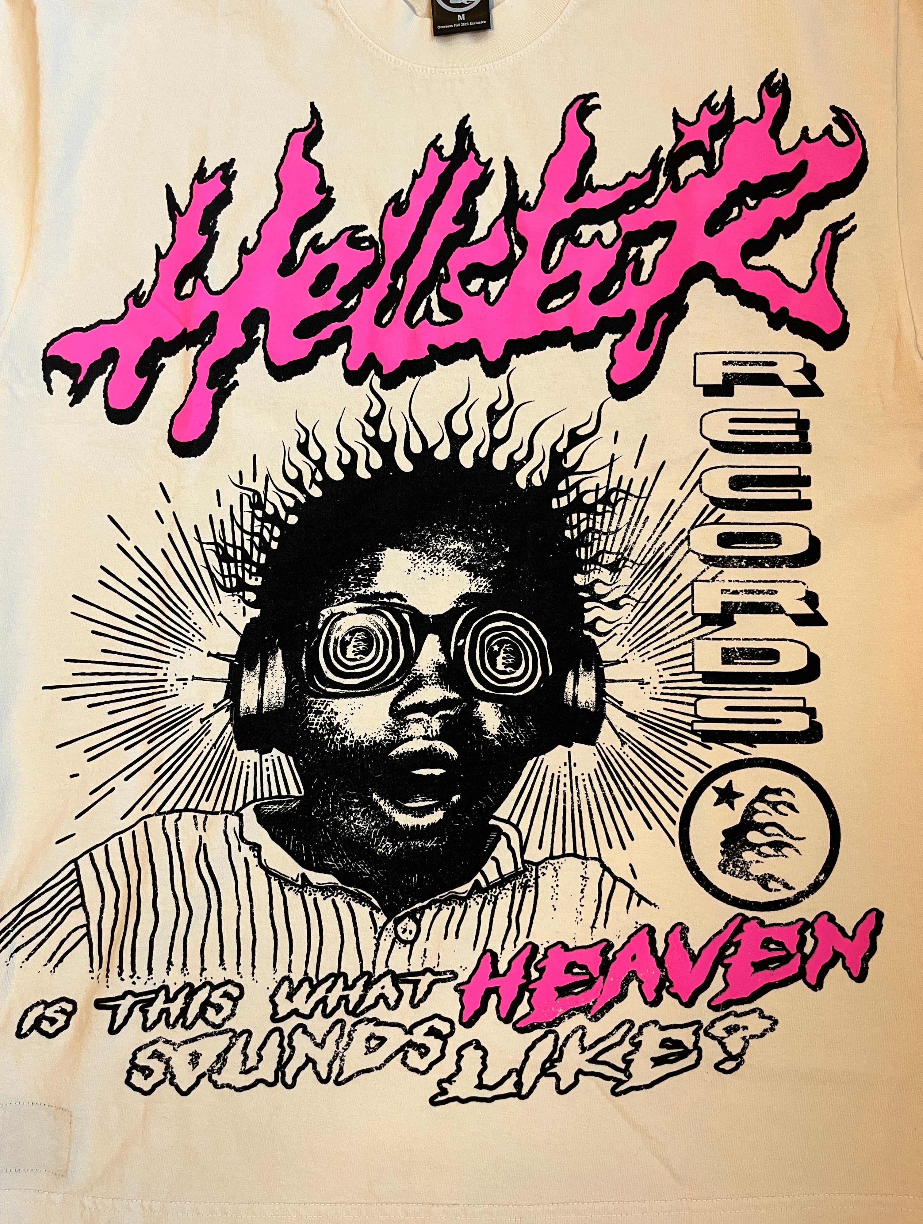 Hellstar Studios Sounds Like Heaven Tee Cream (OVERSEAS EXCLUSIVE)