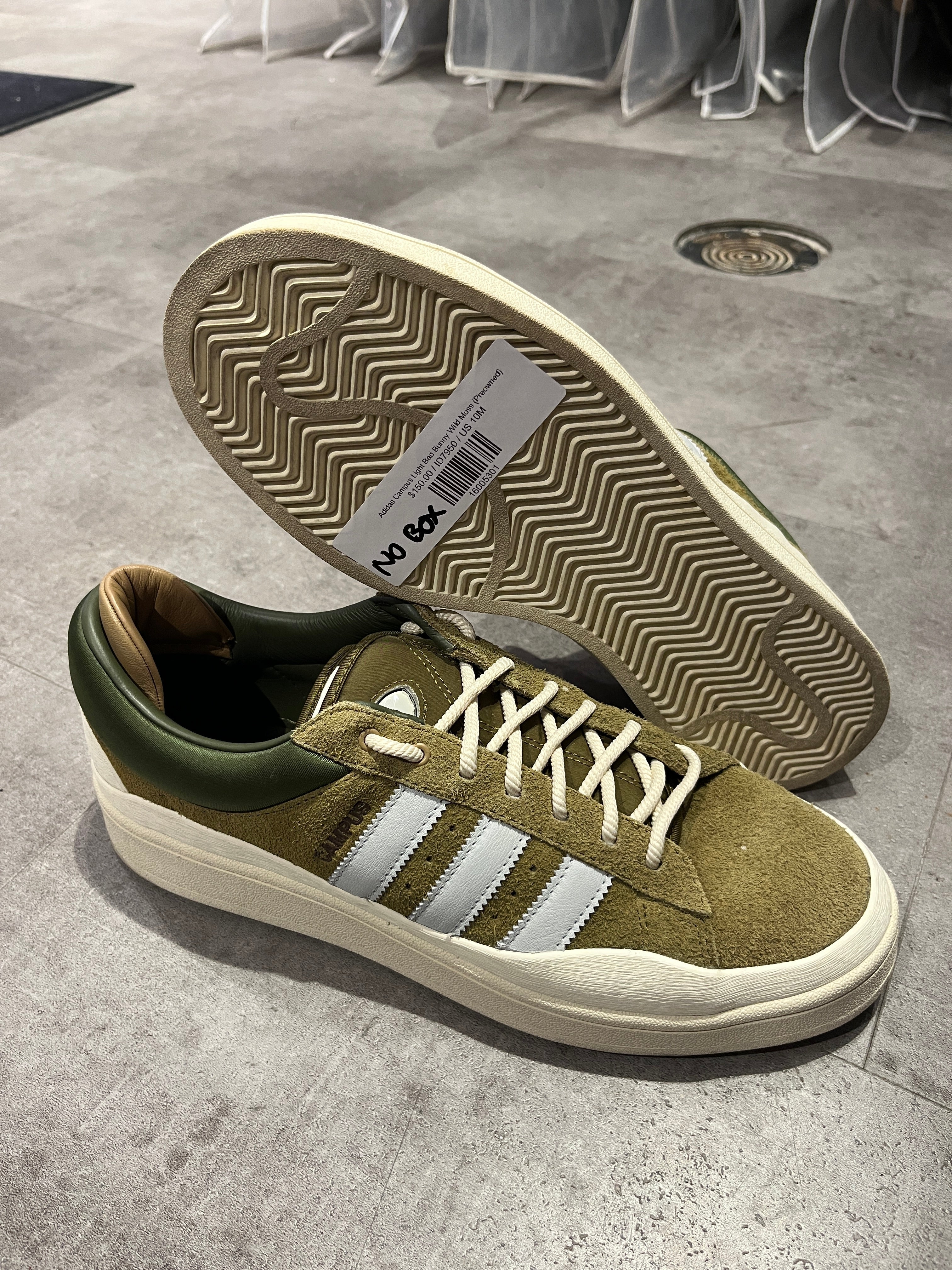 Adidas Campus Light Bad Bunny Wild Moss (Preowned)