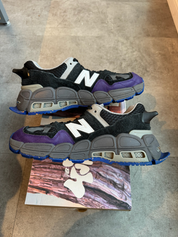 New Balance 574 YURT Salehe Bembury Universal Communication Black Plum (Preowned Size 12)