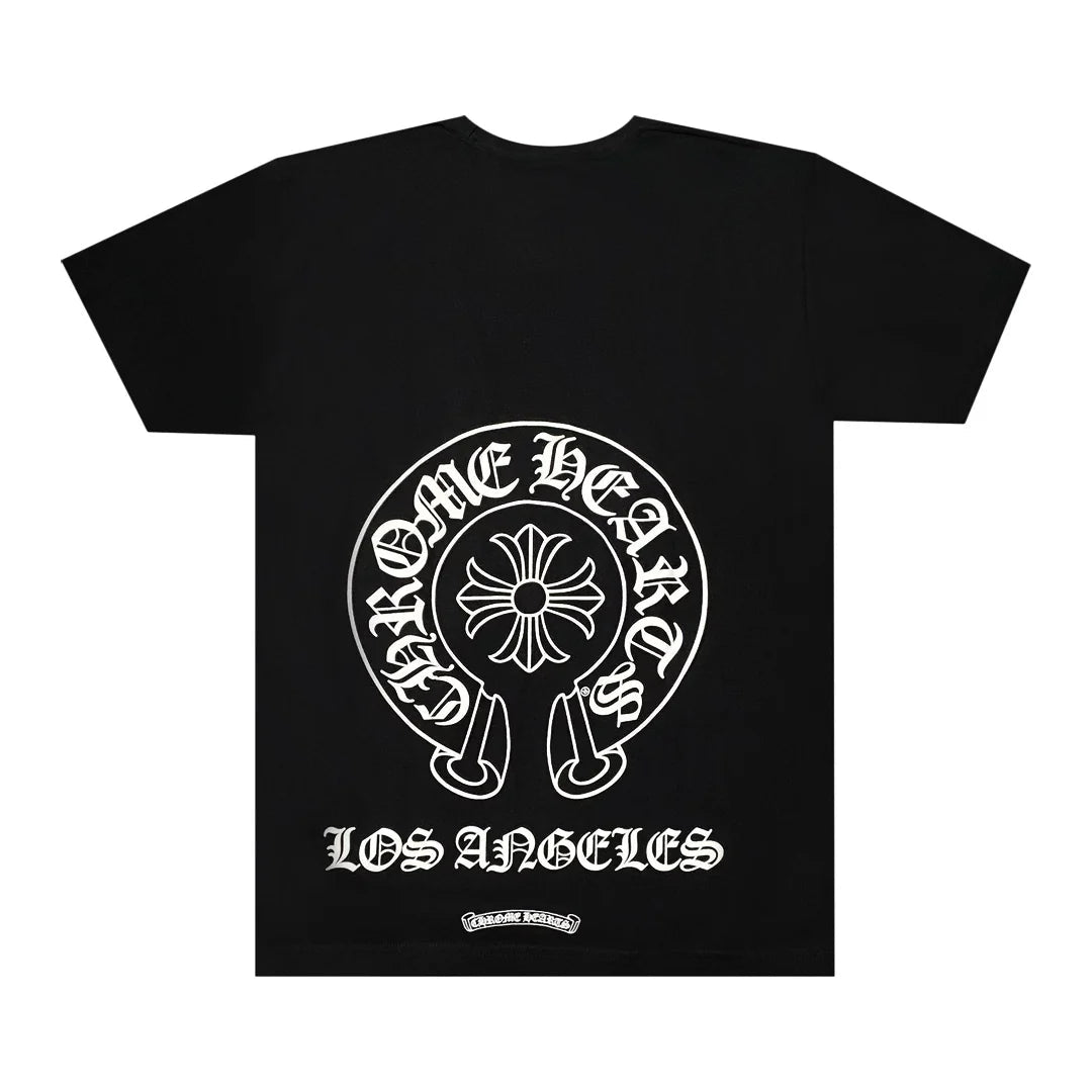 Chrome Hearts Los Angeles Exclusive Horseshoe T-Shirt Black