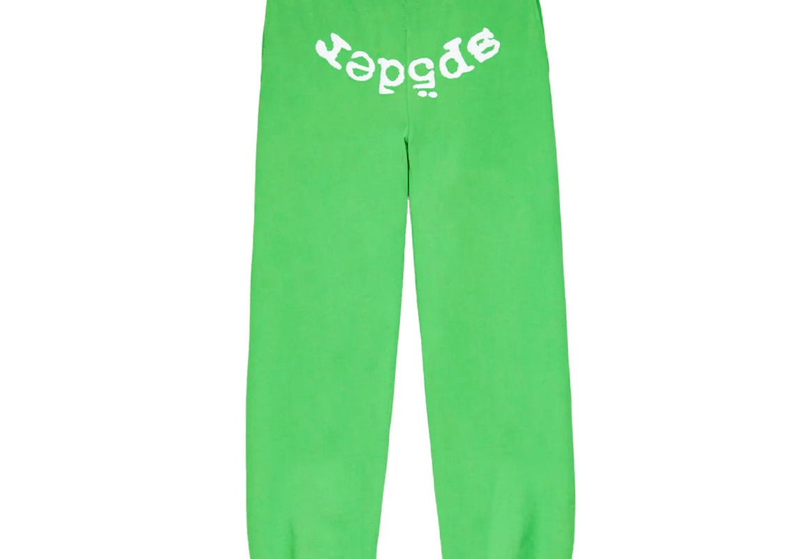 Sp5der Legacy Sweatpants Green