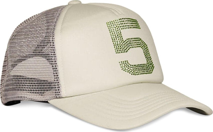 Sp5der 555 Rhinestone Trucker Hat Slate Grey