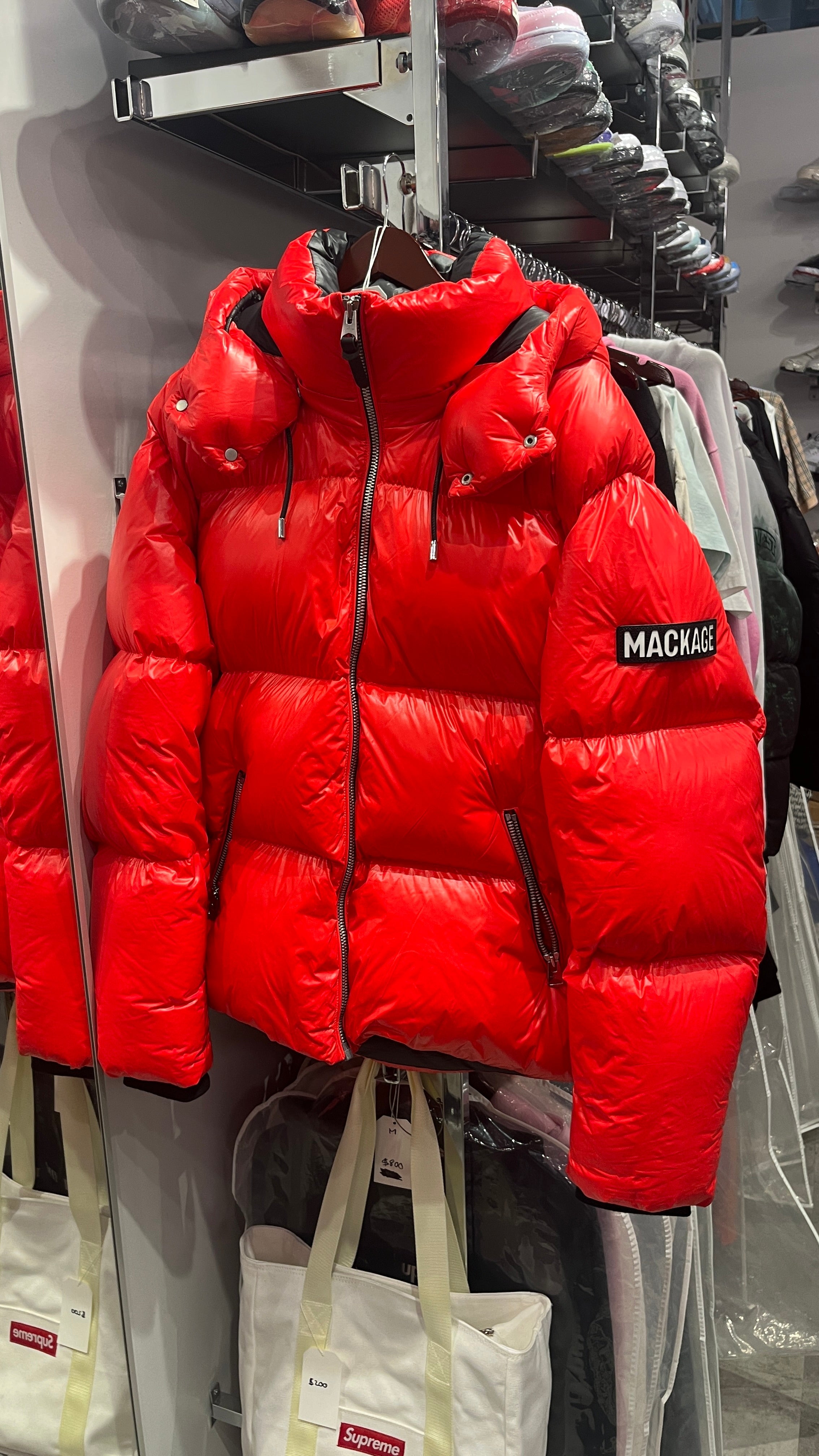 Mackage Kent-Z Down Jacket Red (Preowned)