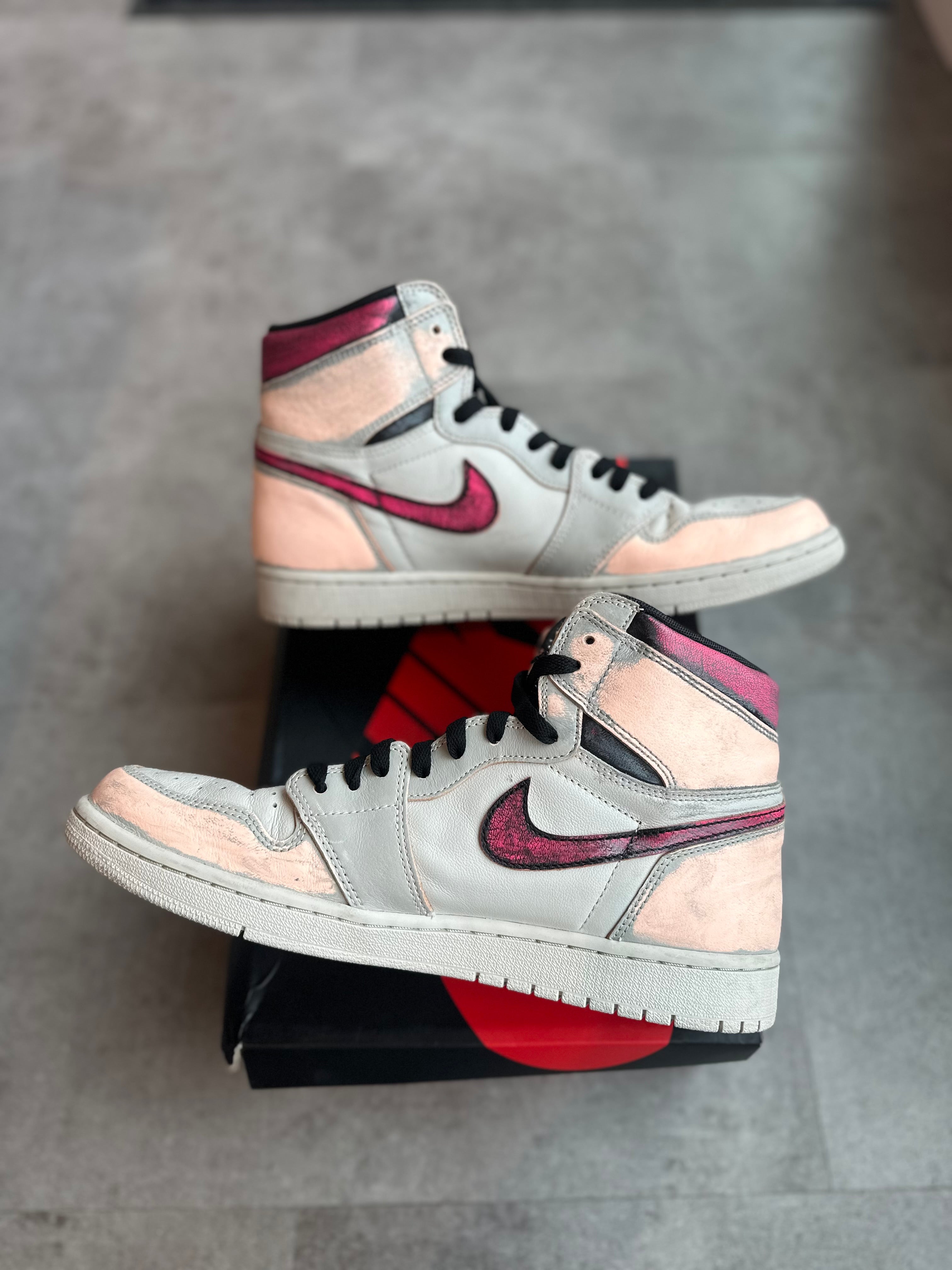 Jordan 1 High OG Defiant SB NYC To Paris (Preowned Size 11.5)