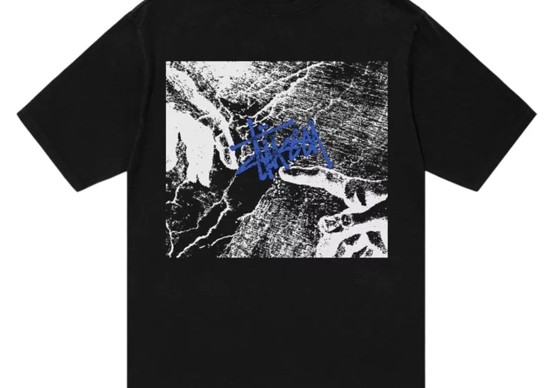 Stussy Creation Pigment Dyed Tee Black