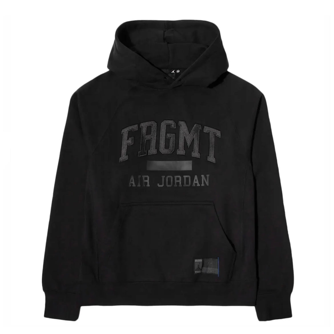 Jordan X Fragment Pullover Hoodie Black/Reflective Silver