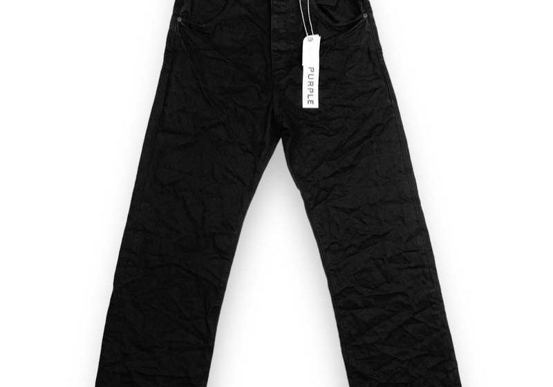 Purple Brand P018 Faded Black Baggy Jeans