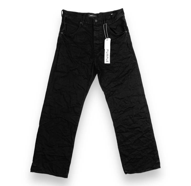 Purple Brand P018 Faded Black Baggy Jeans