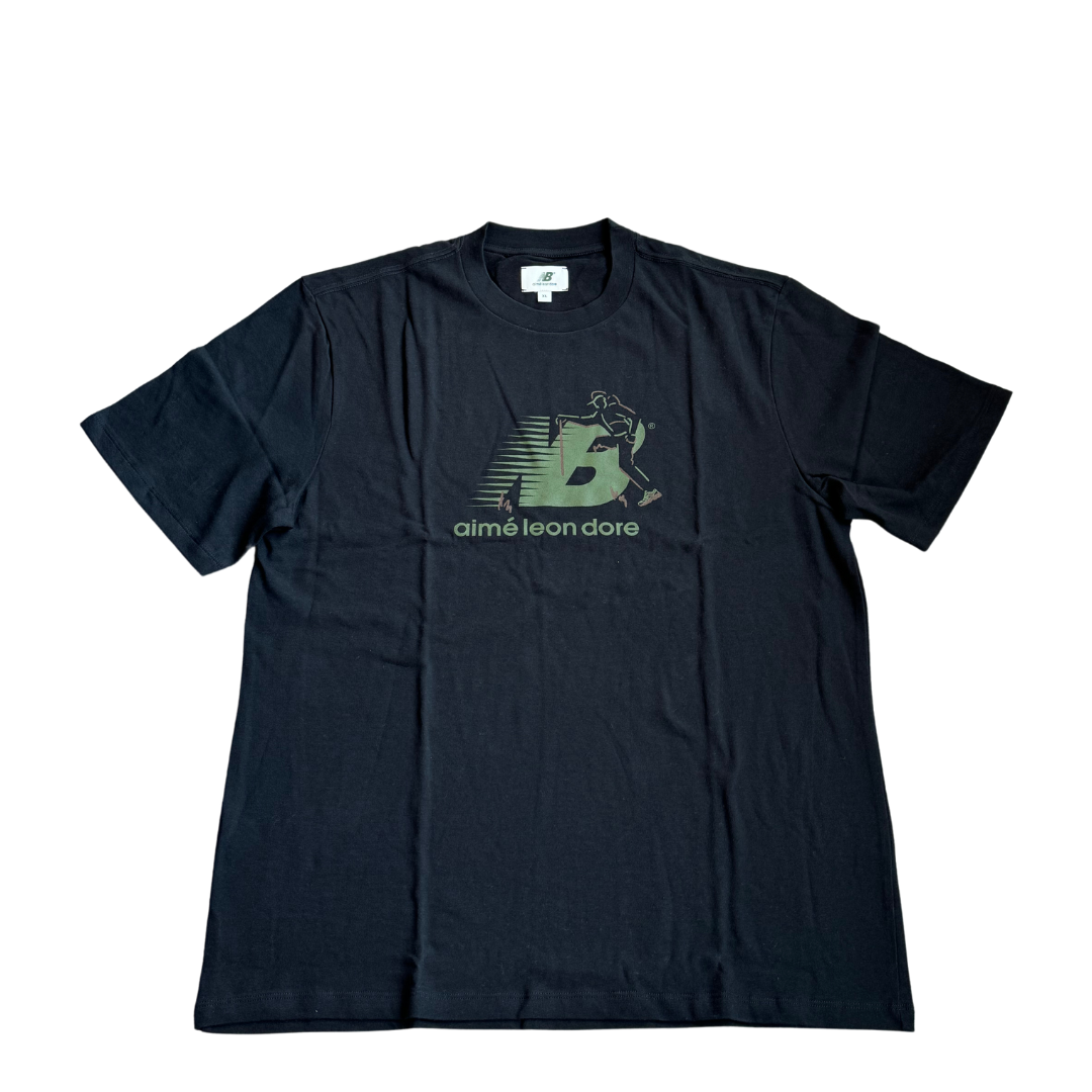 Aime Leon Dore x New Balance Walking T-Shirt Black