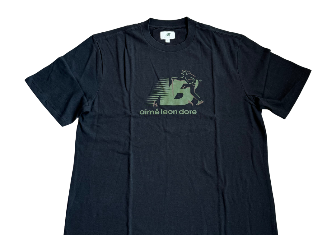 Aime Leon Dore x New Balance Walking T-Shirt Black