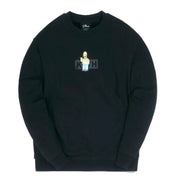 Kith X The Simpsons Homer Box Logo Crewneck Black, brand new, size M – photo 1 of 2