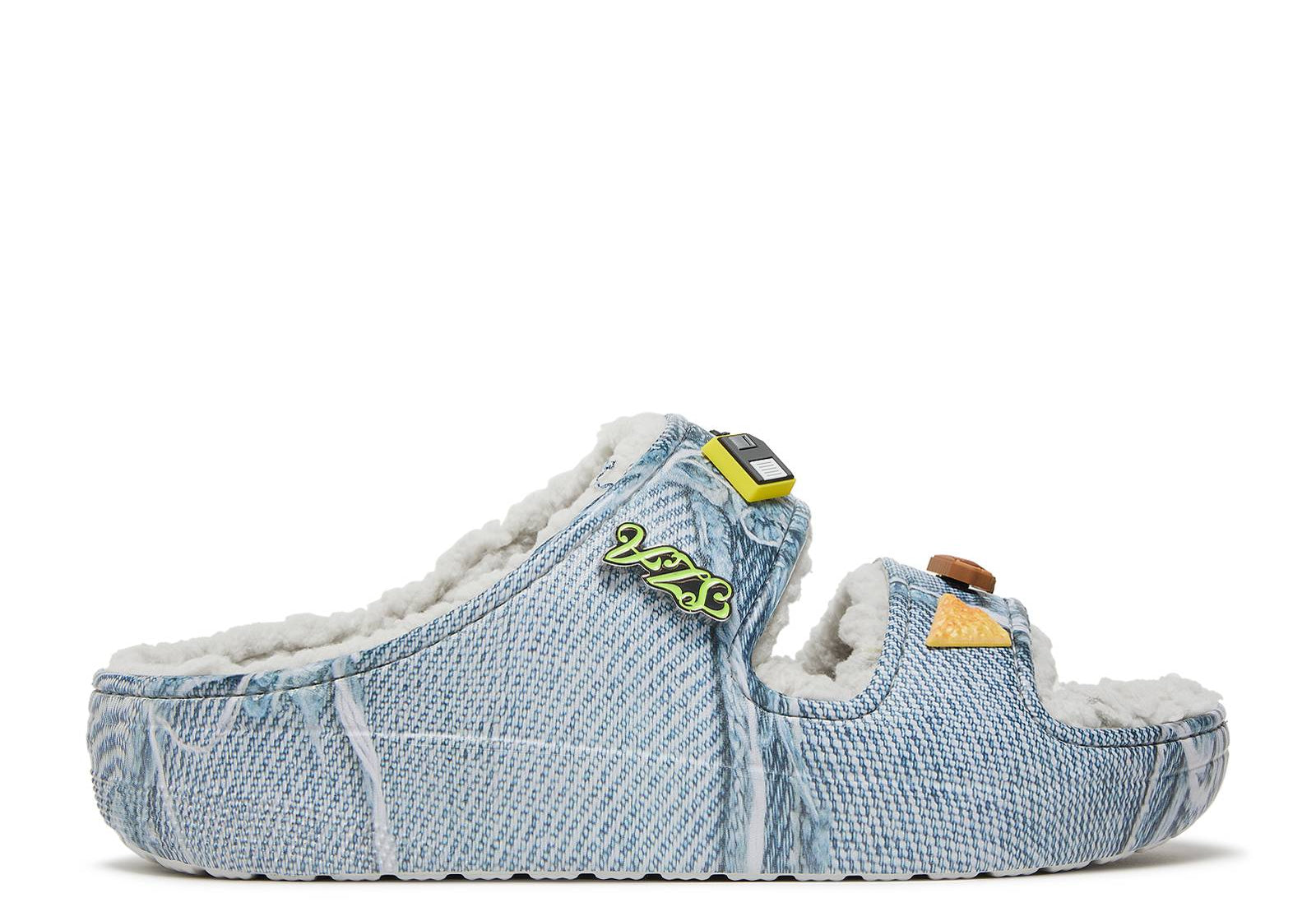 Crocs Classic Cozzzy Sandal Sza Denim