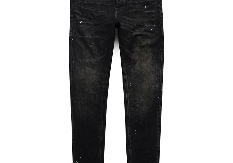 Purple Brand P001 Black Dirty Vintage Jeans