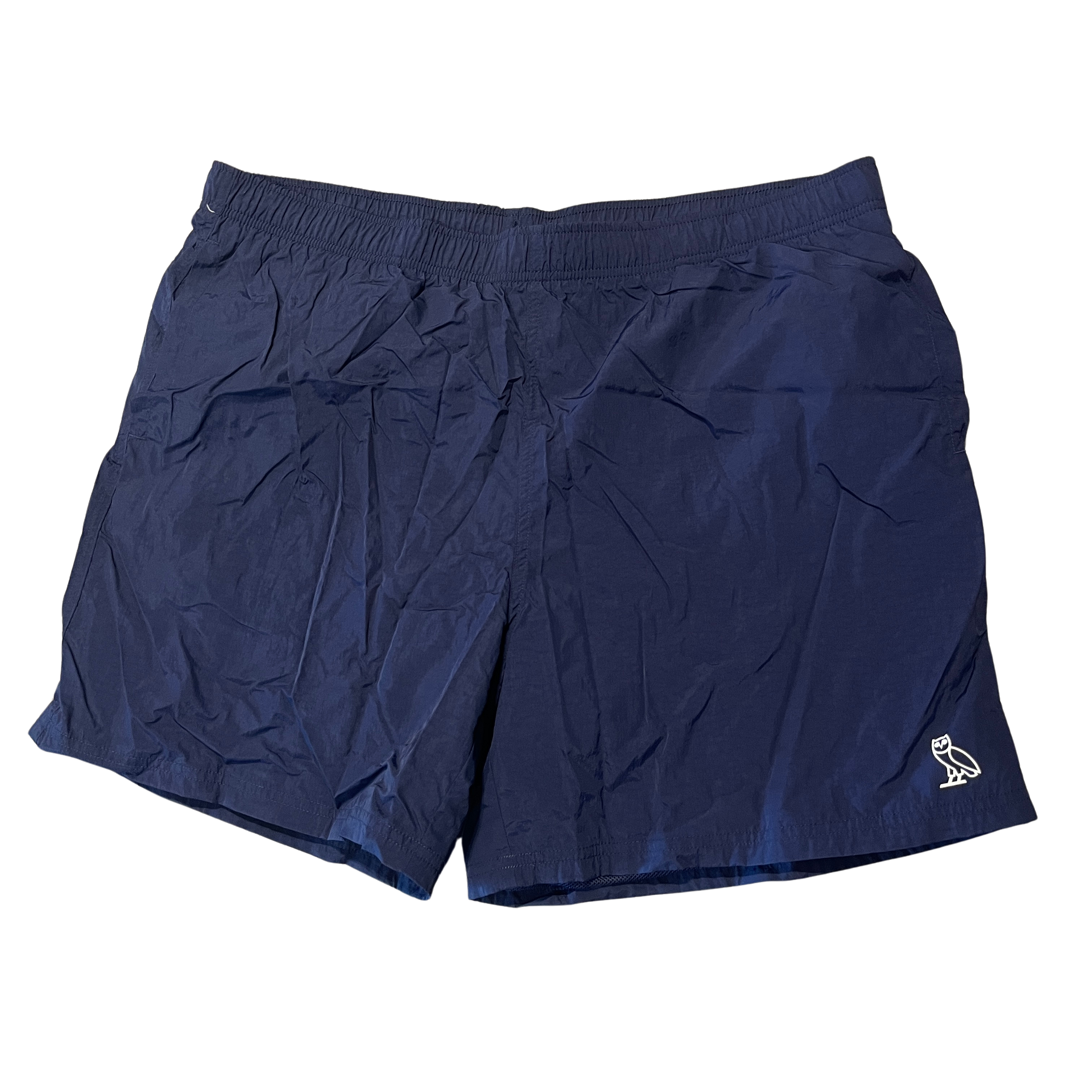 Ovo Navy Nylon Mesh Shorts