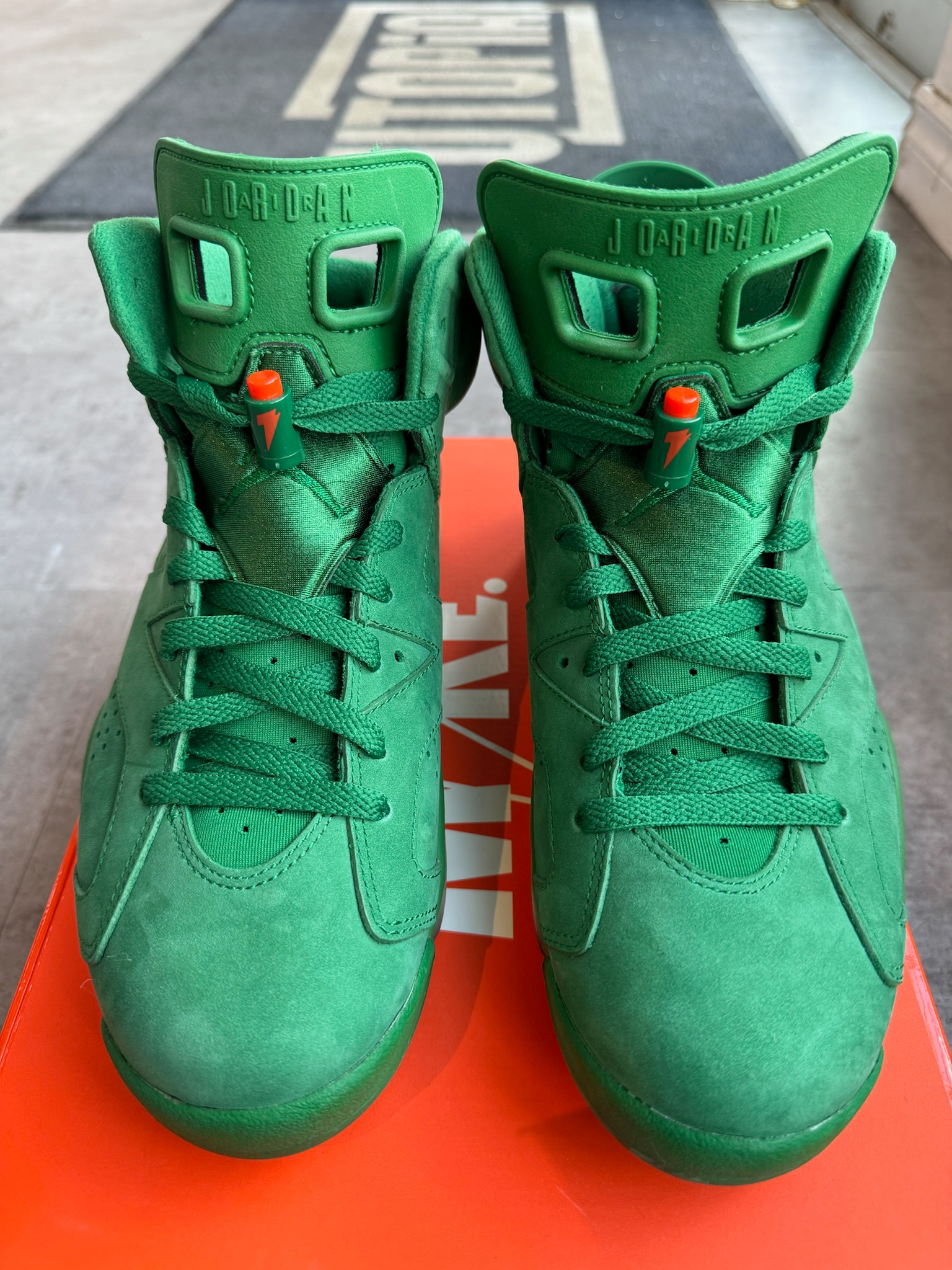 Air Jordan 6 Retro Gatorade Green (Preowned Size 9)