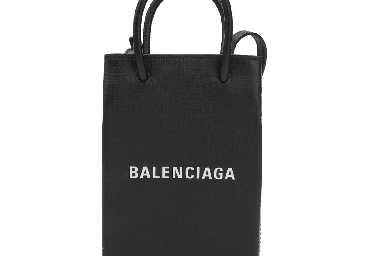 Balenciaga Mini Shopping Bag Black