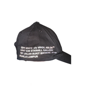 Off-White Stamp Reflective Logo Baseball Cap