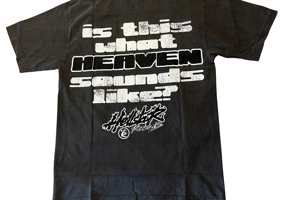 Hellstar Studios Rage Tee Washed Black (OVERSEAS EXCLUSIVE)