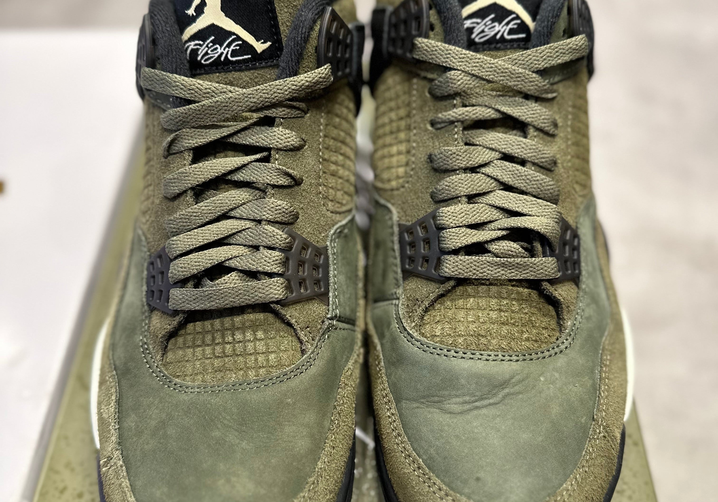 Jordan 4 Retro SE Craft Medium Olive (Preowned Size 11)