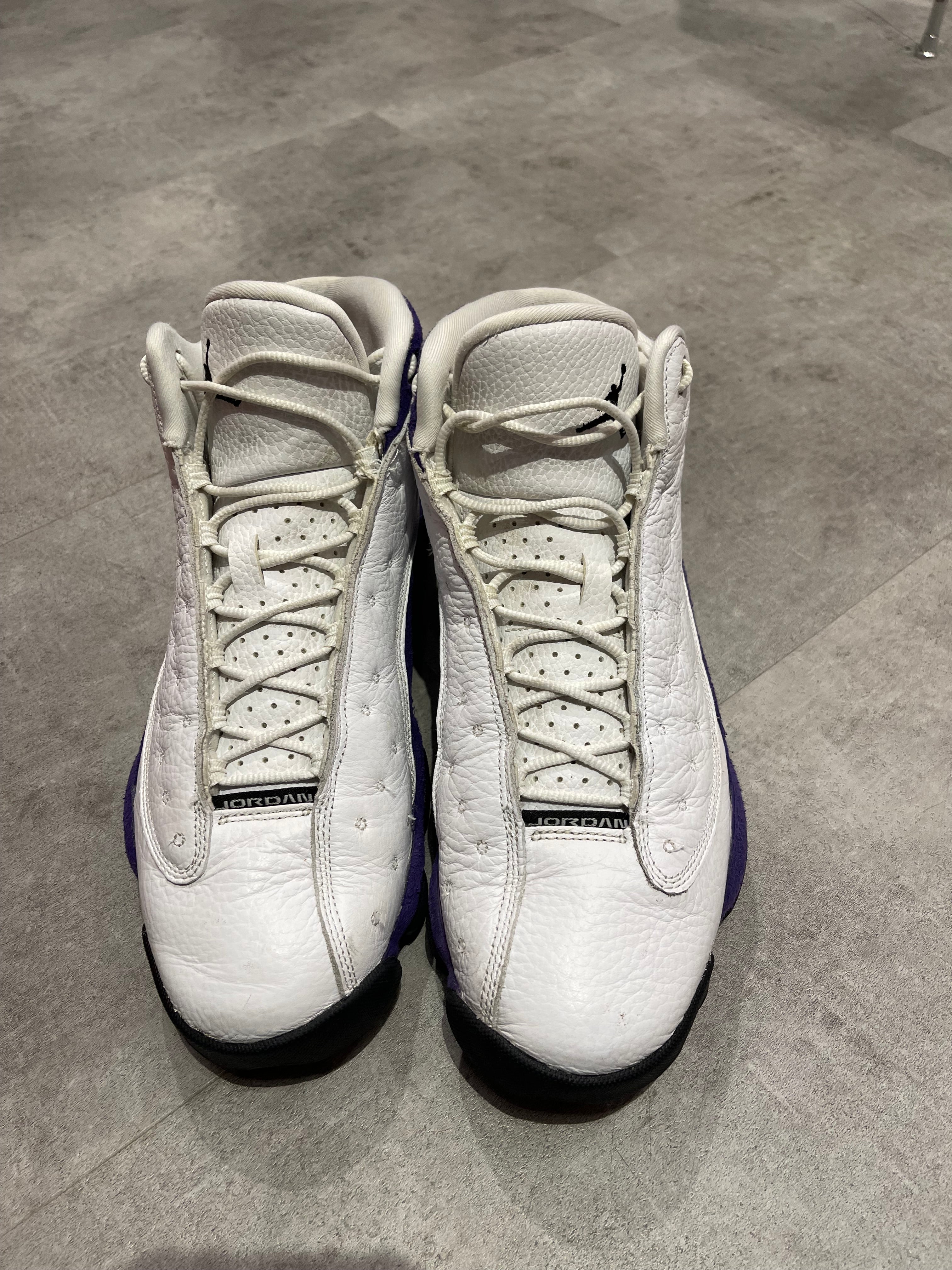 Jordan 13 lakers best sale