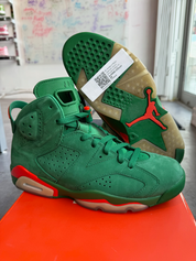 Air Jordan 6 Retro Gatorade Green (Preowned Size 9)