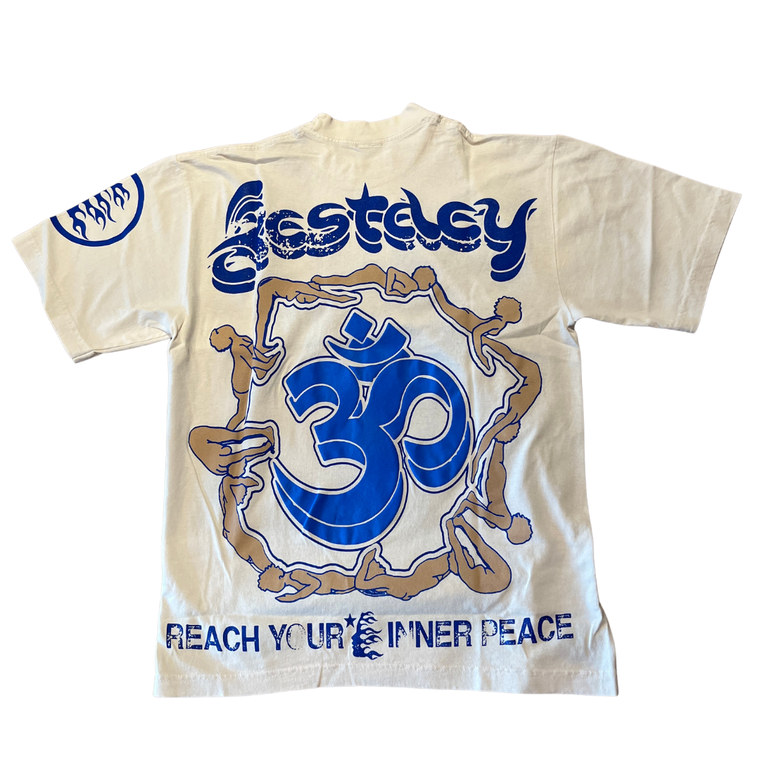 Hellstar Studios Yoga Tee Cream (OVERSEAS EXCLUSIVE)