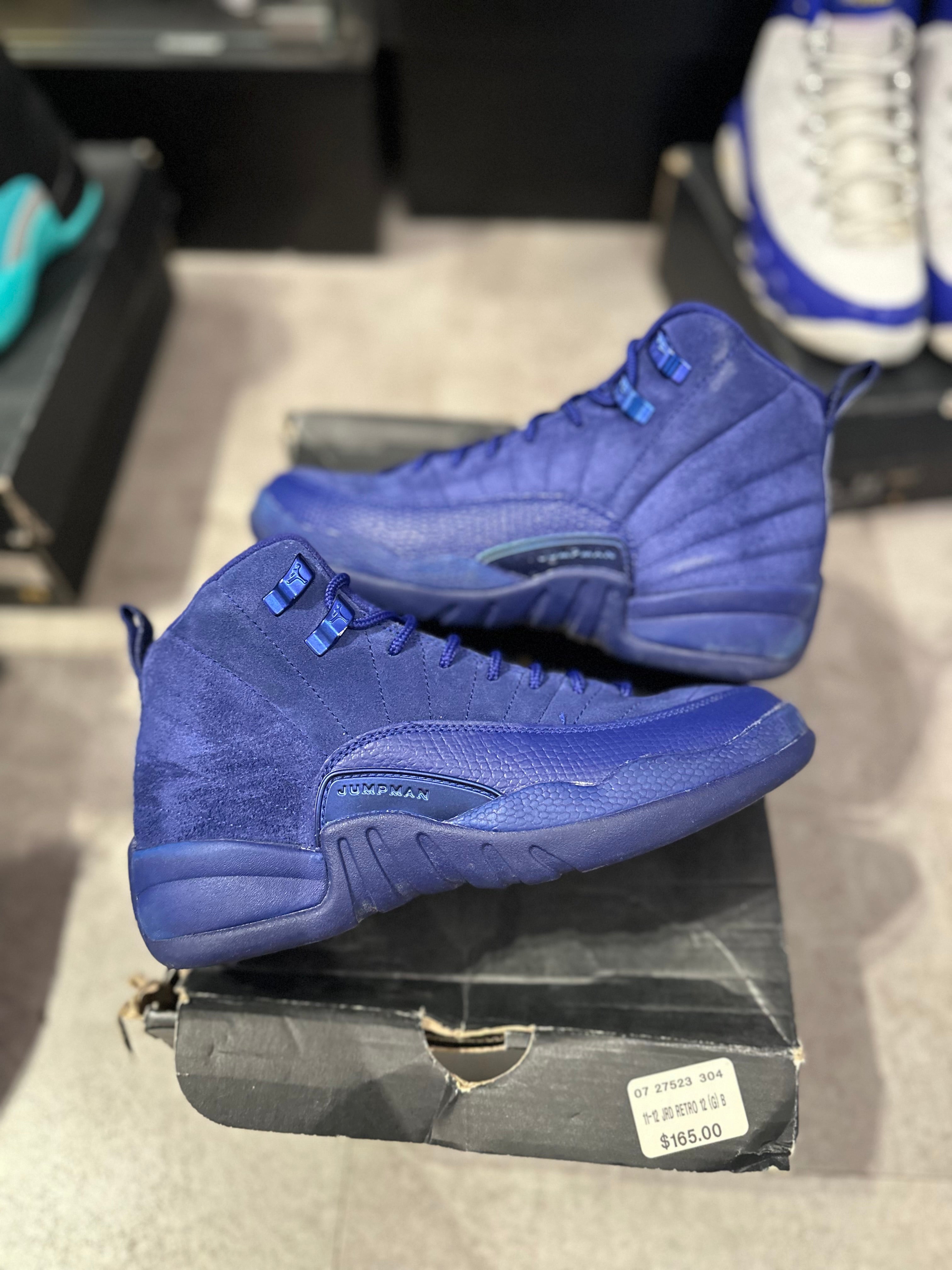 Jordan 12 Retro Deep Royal Blue (GS) (Preowned)