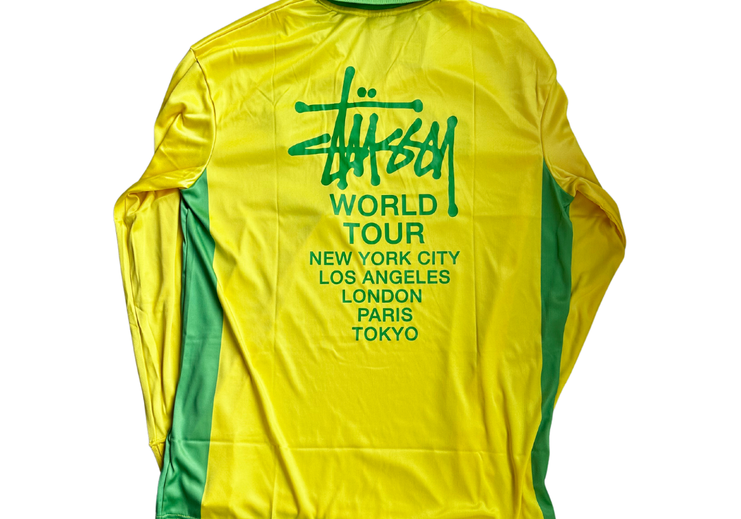 Stussy Brasil Football Polo Long Sleeve T-Shirt