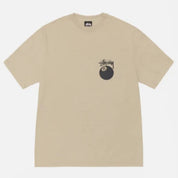 Stussy 8 Ball Pigment Dyed Tee Khaki