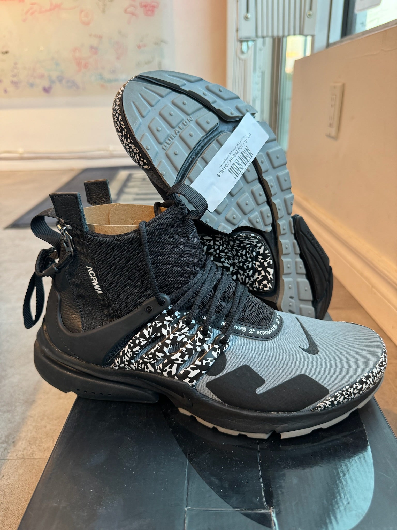 Nike Air Presto Mid Acronym Cool Grey (Preowned)