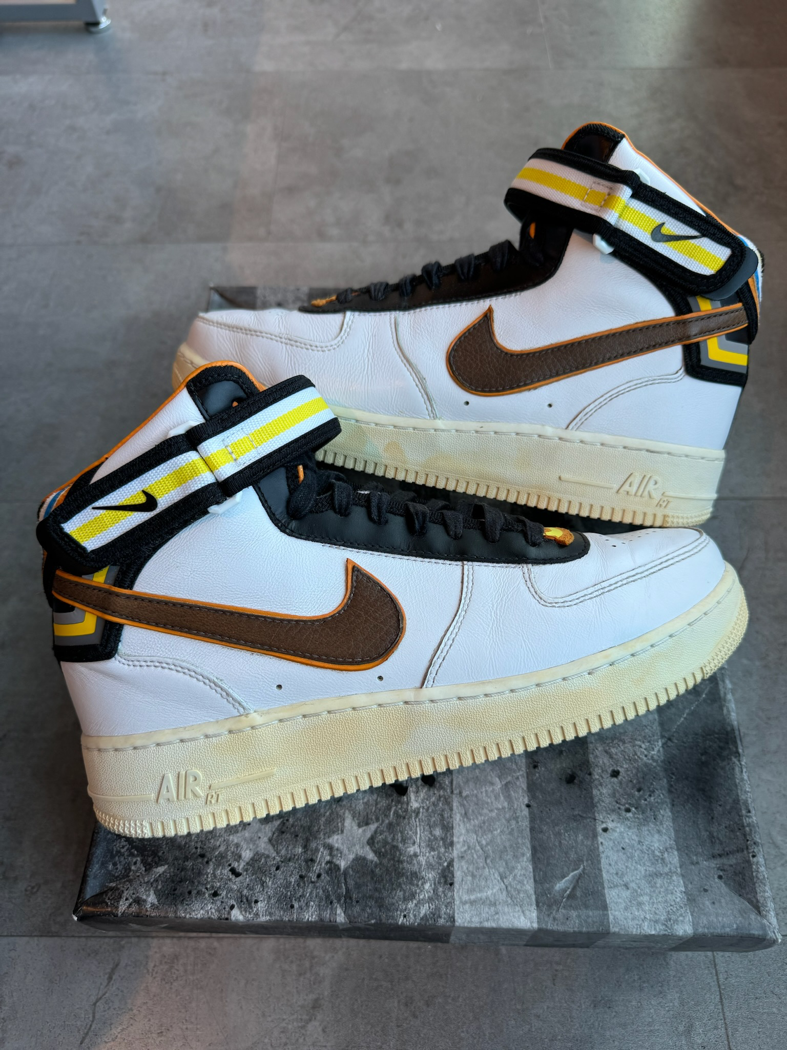 Nike Air Force 1 Mid Tisci White (Preowned Size 10)