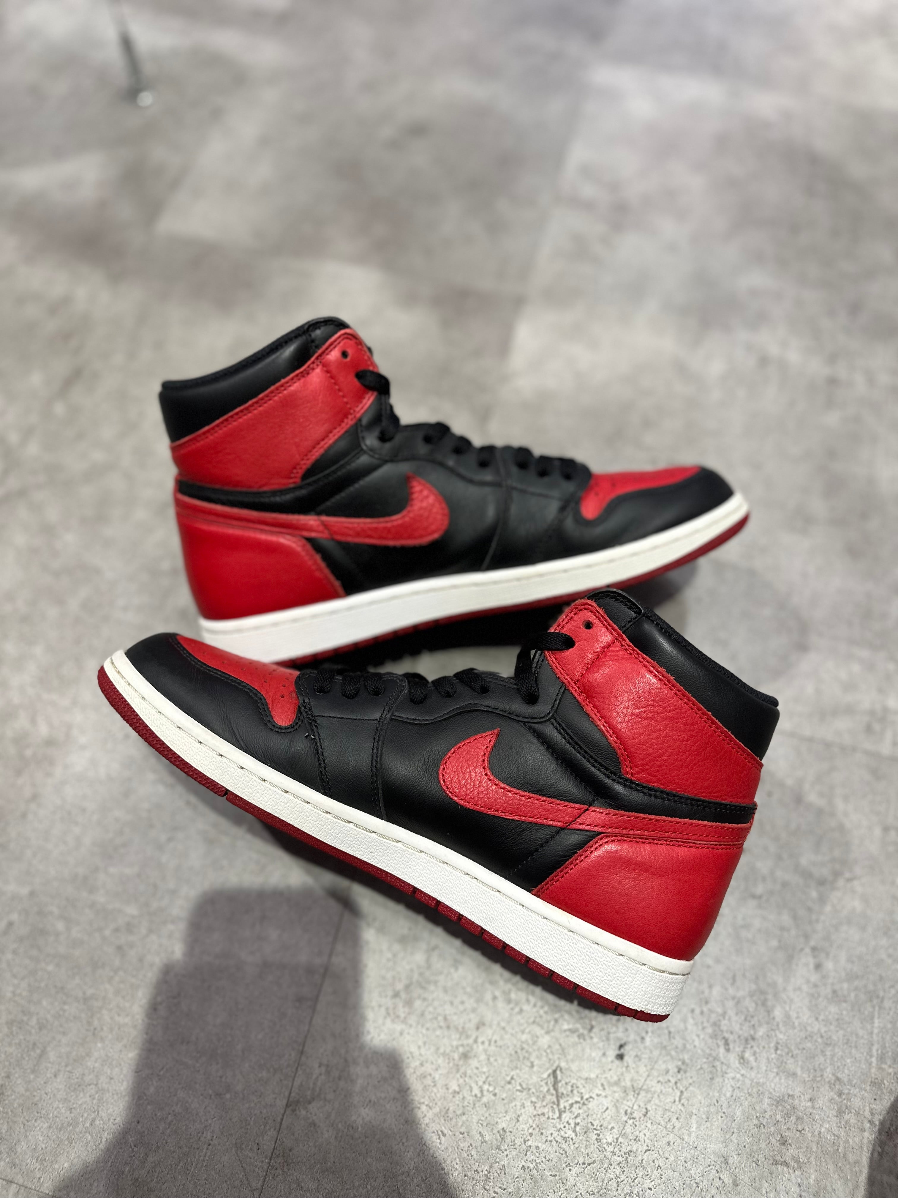 Jordan 1 Retro High OG Bred Banned (2016) (Preowned Size 11)