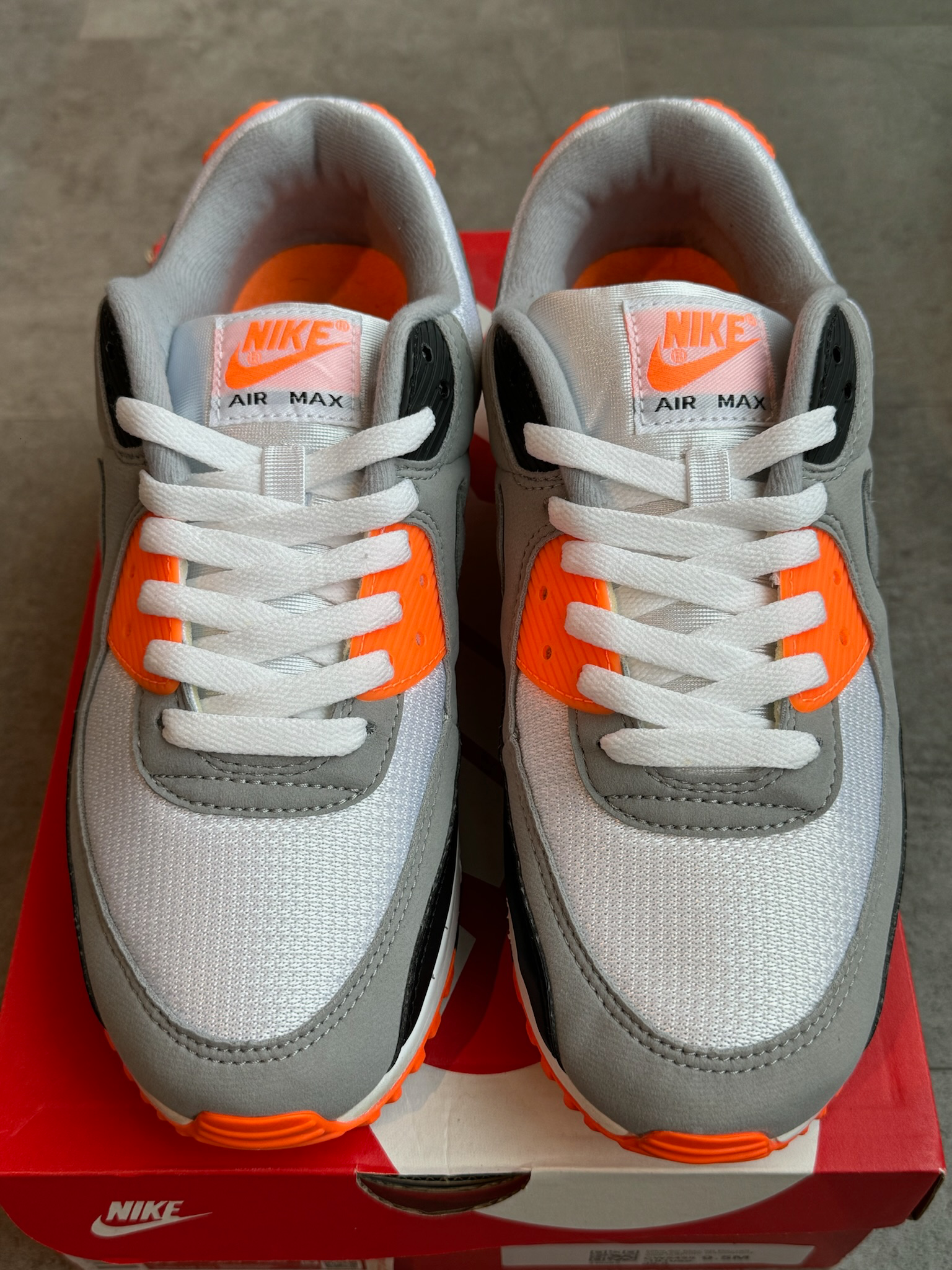 Nike Air Max 90 Recraft Total Orange (Preowned Size 9.5)