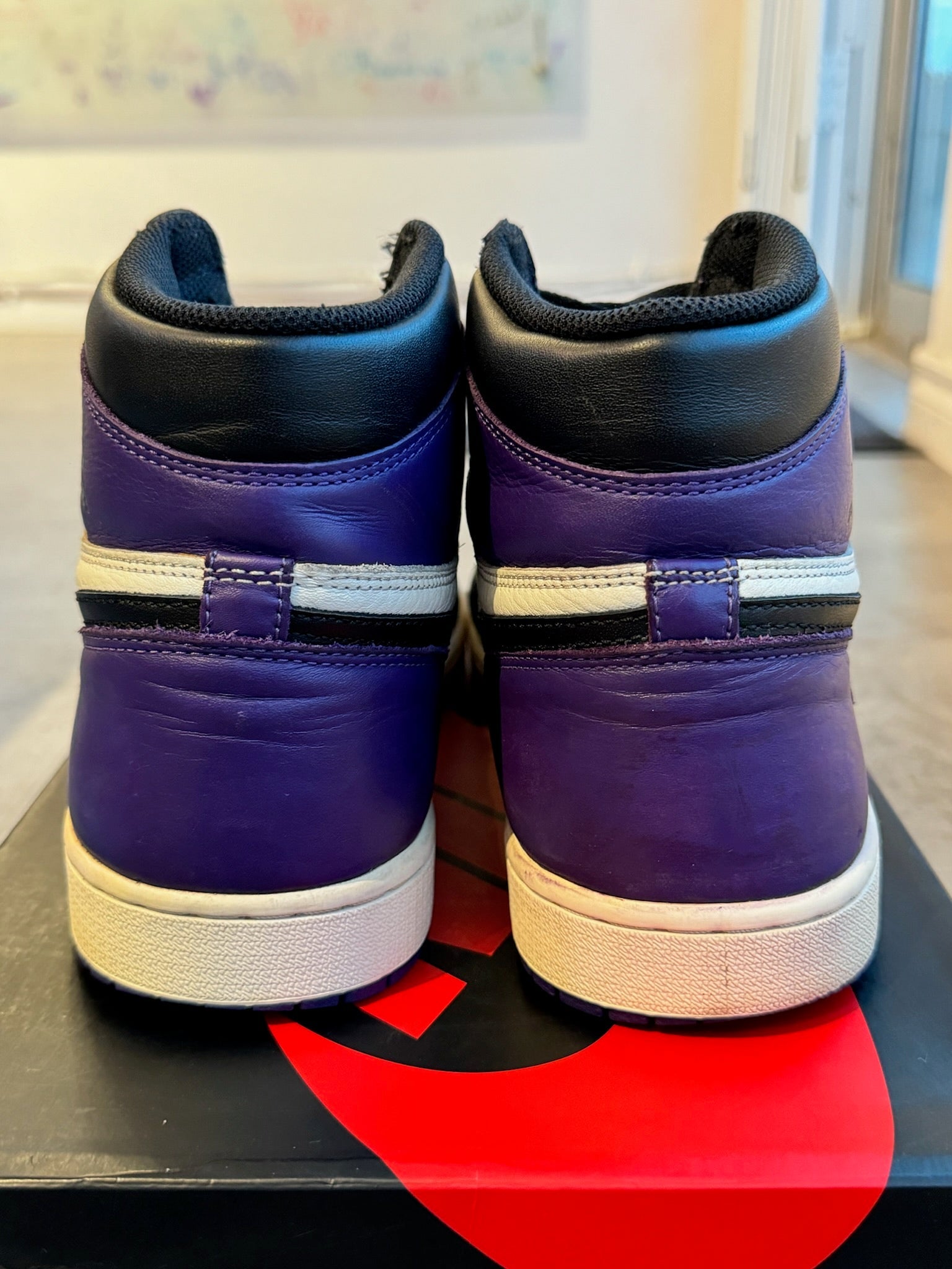 Jordan 1 Retro High Court Purple (Preowned Size 11.5)