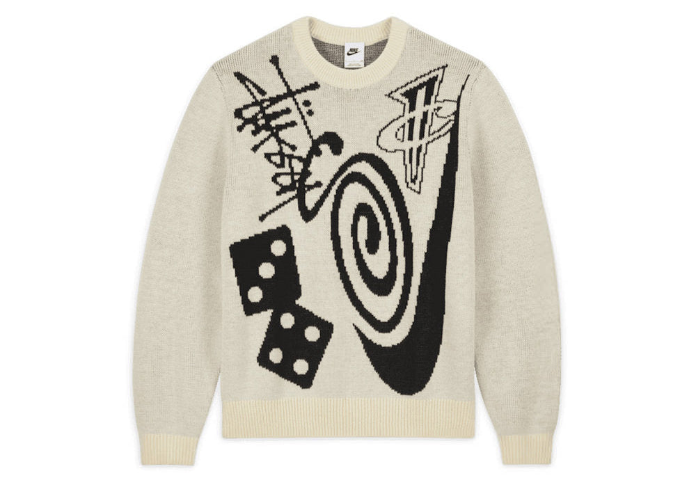 Nike x Stussy Knit Sweater Natural